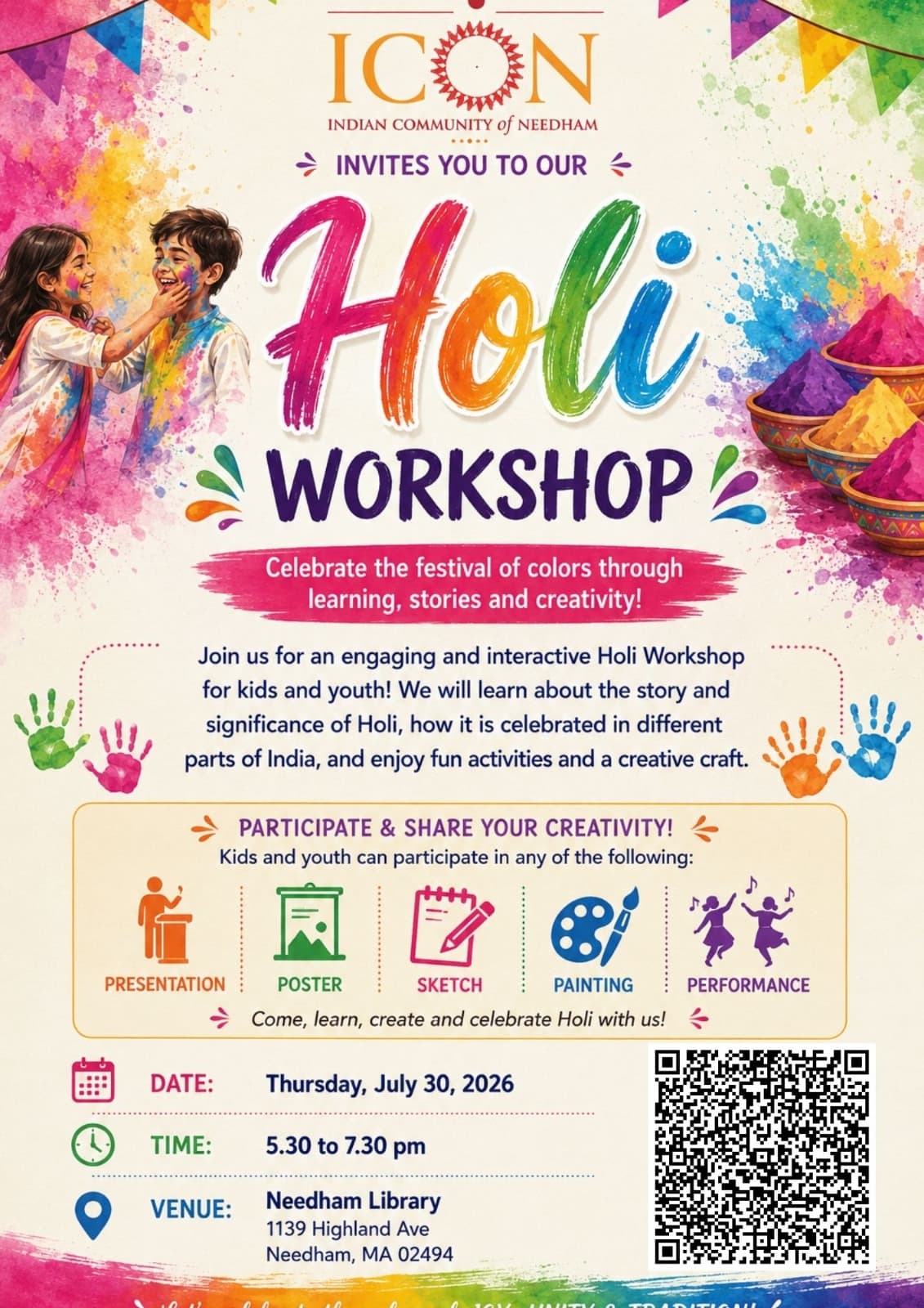 ICON Holi Workshop community photo